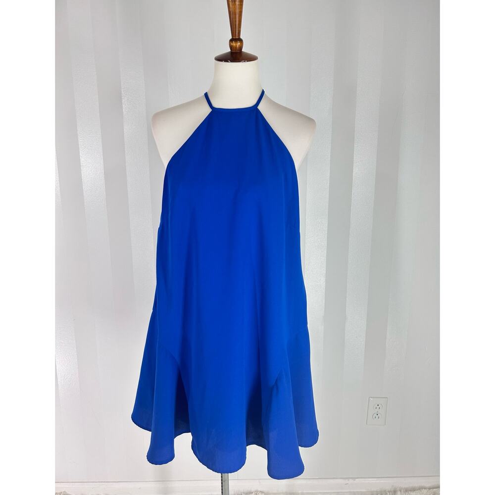 THE FIFTH Women’s Blue Sleeveless Shift Dress Sz M